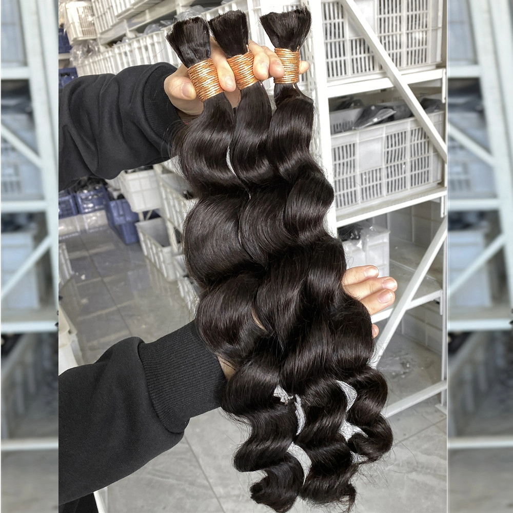 20inch Classic Styles Virgin Hair Natural Color Hair Bulk
